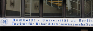 Logo des Instituts für Rehabilitationswissenschaften
